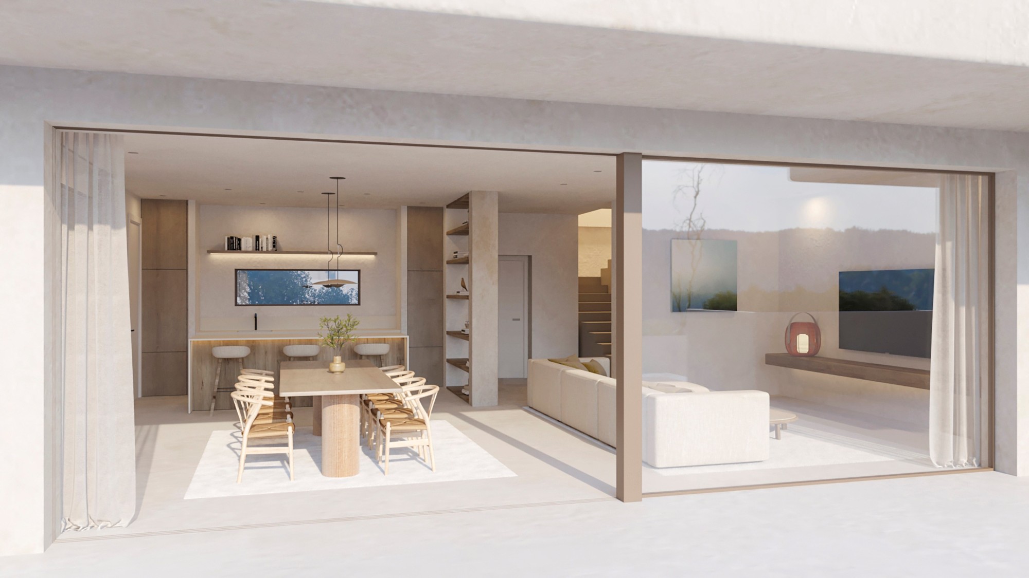 Nieuwbouw: half-vrijstaande villas te koop in Moraira