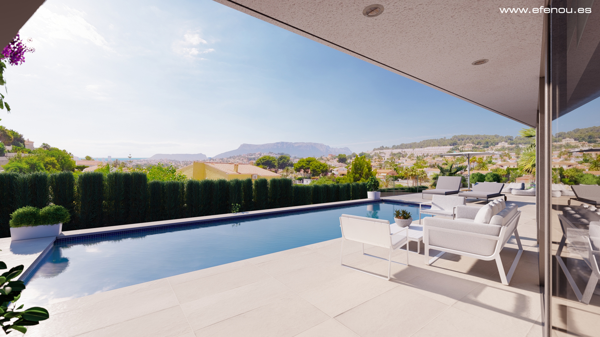 Project voor moderne villa in Calpe